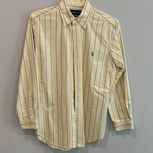 Like new Ralph Lauren men’s yellow dress shirt Size 15-32/33
